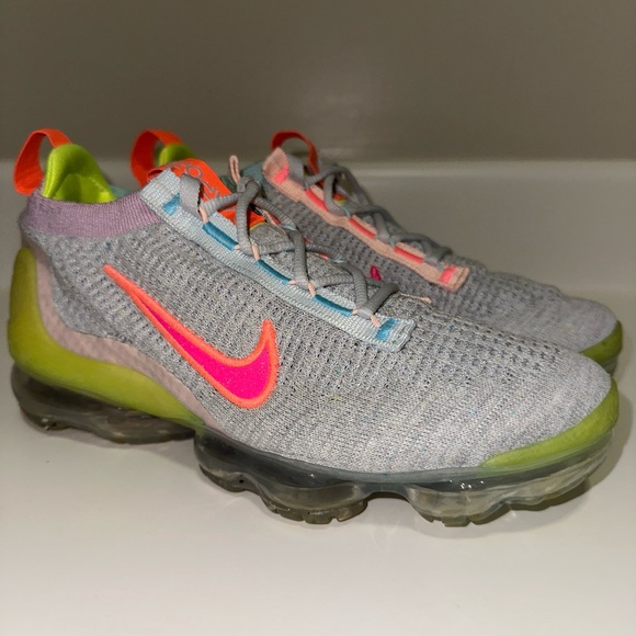 Nike Shoes - Nike Air Vapormax 2021 Flyknit gray/multicolor women’s size 7.5